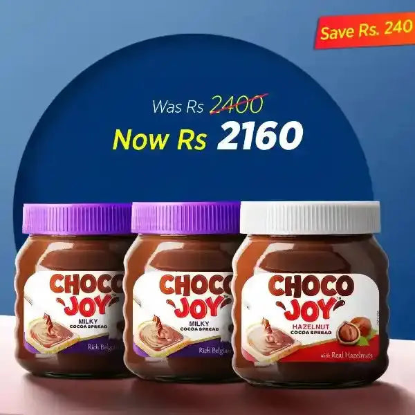 Pack of 3 (2 Milky & Hazelnut) Anfords