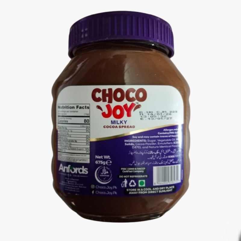 Choco Joy Cocoa Spread Milky - 675 grams