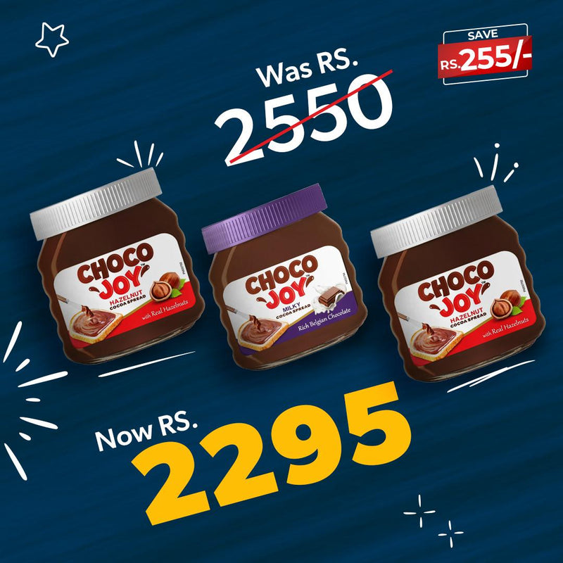 Pack of 3 (2 Hazelnut & Milky) Anfords